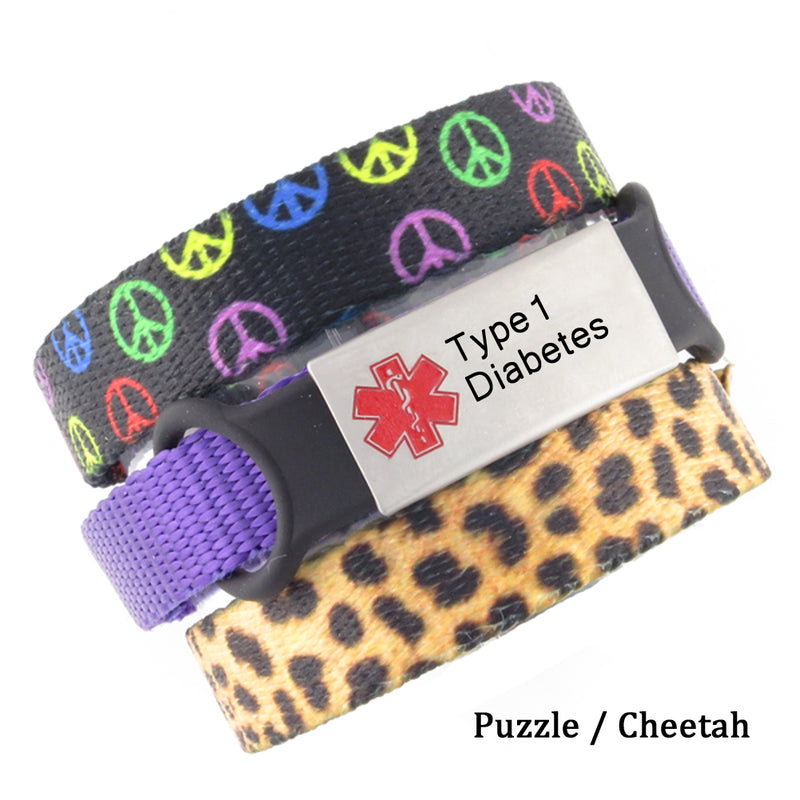 Type 1 Diabetes Medical Bracelet Value Pack
