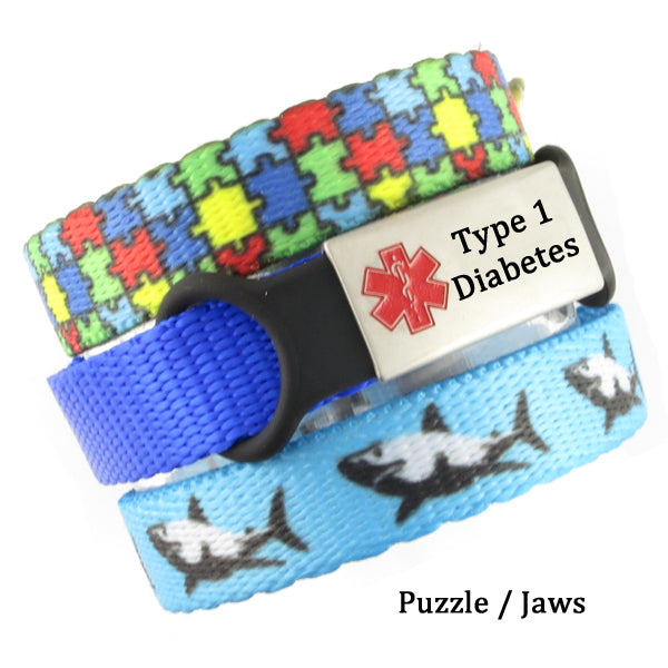 Type 1 Diabetes Medical Bracelet Value Pack