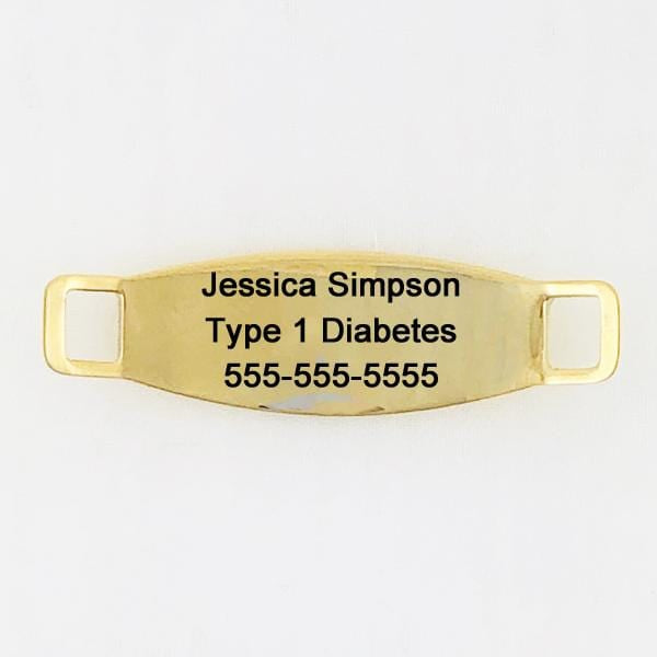Golden Wheat Plated Gold Medical Bracelets - n-styleid.com