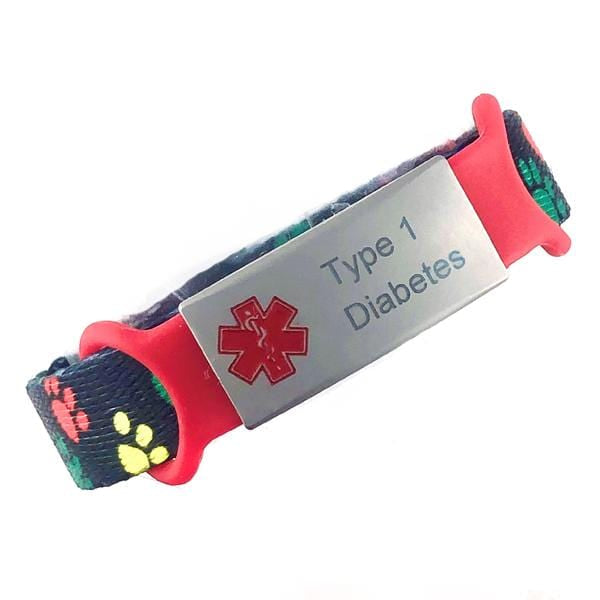 Type 1 Diabetes Kids Medical Bracelet - n-styleid.com