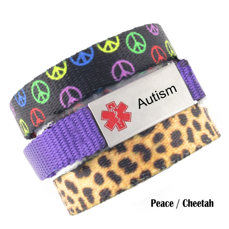 Kids Autism Medical Bracelet Value Pack