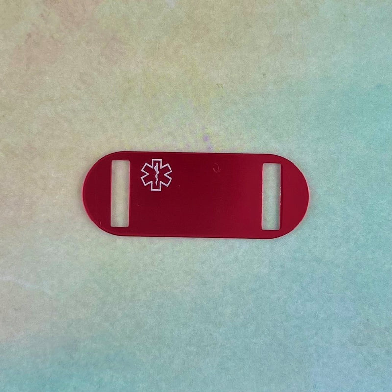 Red Slider Medical  ID Tag
