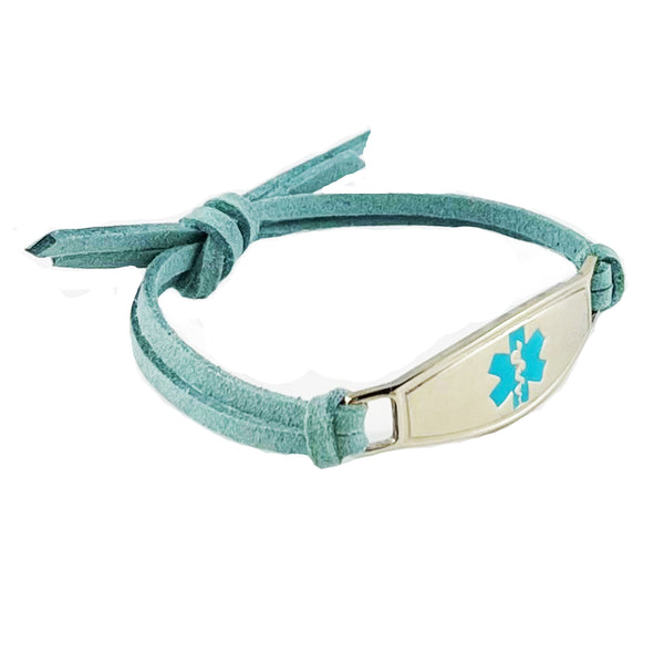 Turquoise Medical Alert ID Bracelet