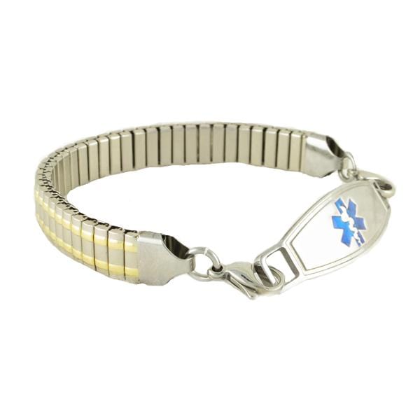 Ares Stretch Medical ID Bracelets - n-styleid.com