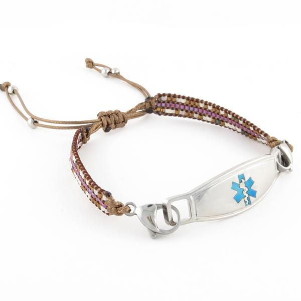 Cora Adjustable Medical ID Bracelet - n-styleid.com