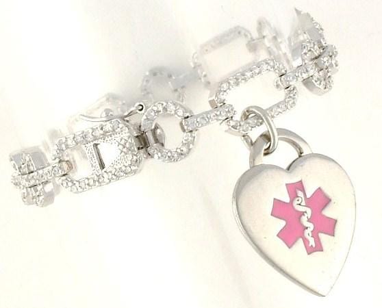 Dazzle Medical Charm Bracelet - n-styleid.com