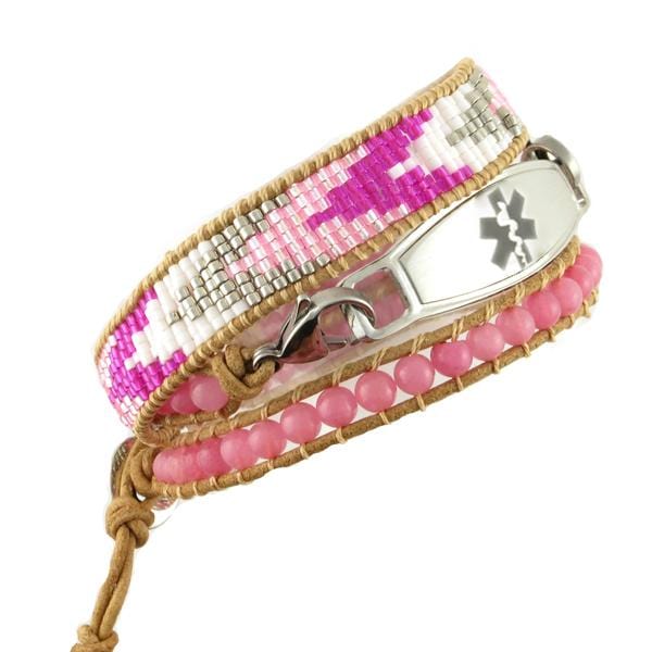 Essence Beaded Wrap Medical Bracelet - n-styleid.com