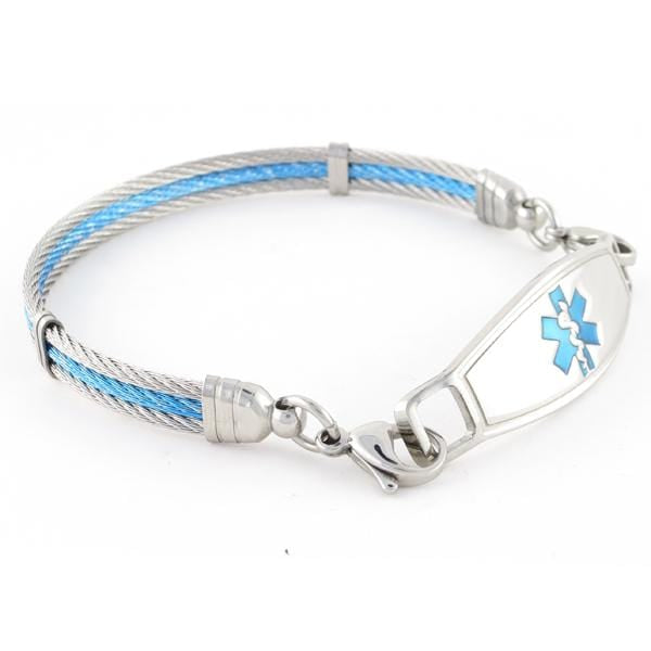 Ocean Cable Medical Bracelet - n-styleid.com