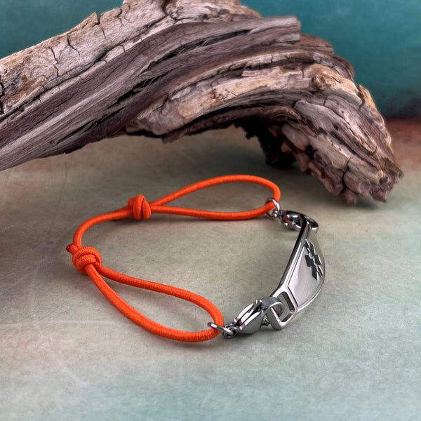 Custom Medical Alert Bracelet, Leather Adjustable Medical Bracelet for –  Anavia Jewelry & Gift